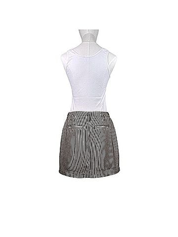 Madewell Engineer Stripe Casual Skirt (view 2)