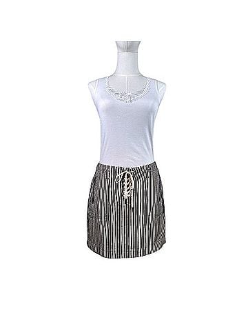 Madewell Engineer Stripe Casual Skirt (view 1)