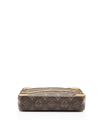 Louis Vuitton Louis Vuitton Monogram Canvas Studded Soft Trunk Pouch (view 2)