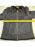 TSUNAMI 100% Polyester 80% Acrylic Solid Black Jacket Size L - photo 5