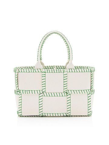 Bottega Veneta Bottega Veneta Nappa Stitched Arco Small Tote (view 1)