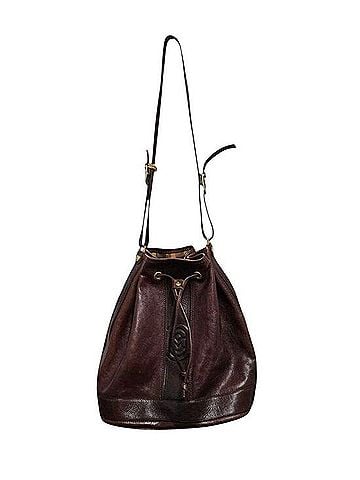 Marino Orlandi Leather Bucket Bag (view 2)