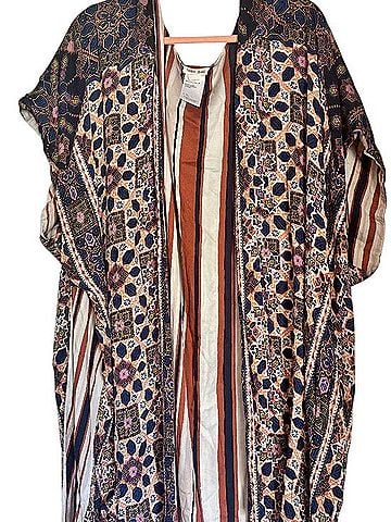 Tribal Reversible Kimono Kimono (view 1)