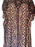 Tribal Floral Stripes Blue Orange Kimono Size L - photo 2