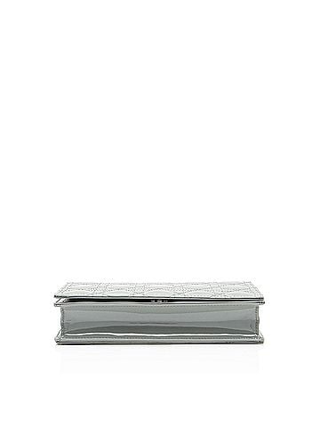 Christian Dior Dior Cannage Patent Leather Lady Dior Wallet on Chain (view 2)