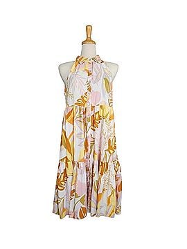 topshop green cut out dress Size:8X-Large (64-66) Women's Navy Organic Muslin sleeve dress featuring a report-5