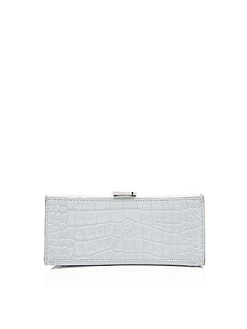 Balenciaga Balenciaga Shiny Croc Embossed Calfskin Hourglass Small Top Handle (view 2)