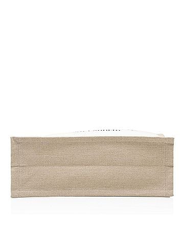 Saint Laurent Saint Laurent Canvas Calfskin Rive Gauche Large Tote (view 2)
