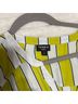 Torrid Stripes Yellow White 3/4 Sleeve Blouse Size 2X - photo 2