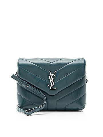 Saint Laurent Saint Laurent Matelasse Calfskin Monogram LouLou Toy Crossbody (view 1)