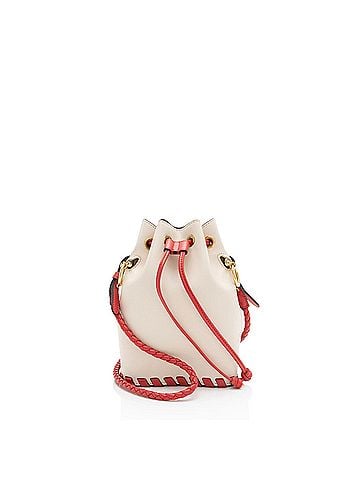 Fendi Fendi Leather Whipstitch Mon Tresor Mini Bucket Bag (view 1)