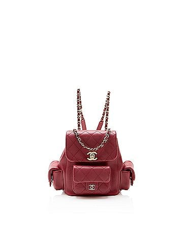 Chanel Chanel Caviar Leather Cargo Duma Small Backpack (view 1)