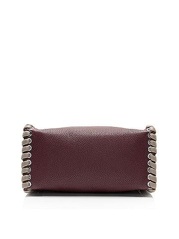 Fendi Fendi Selleria Leather Whipstitch Lei Boston Bag (view 2)