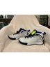 Jordan White Black Blue Yellow Sneakers Size 6 1/2 - photo 4