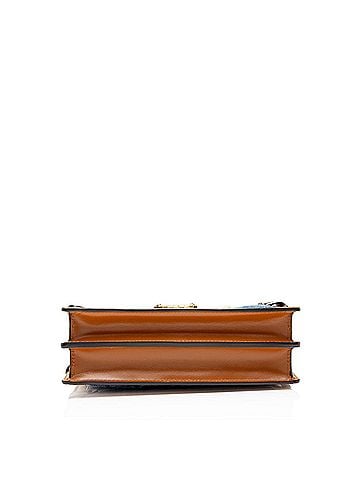 Louis Vuitton Louis Vuitton Denim Calfskin Malletage Trunk Clutch (view 2)