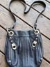 B Makowsky Black Shoulder Bag One size - photo 4