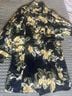 FARM Rio 100% Viscose Floral Black Yellow Green Romper Size L - photo 7