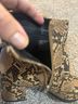Kenneth Cole Snake Print Tan Black Ankle Boots Size 6 - photo 3