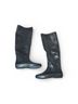 Henry Ferrera Camo Animal Print Black Boots Size 6 - photo 13