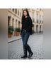 Henry Ferrera Camo Animal Print Black Boots Size 6 - photo 4