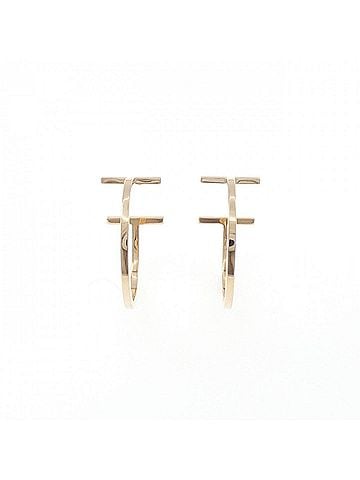 Tiffany & Co. Tiffany &amp; Co. T Wire Hoop Medium Earrings (view 1)
