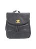 Chanel 100% Leather Black Chanel backpack One size - photo 1