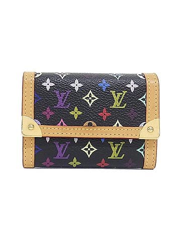 Louis Vuitton Louis Vuitton Multicolor Porte Monnaie Plat M92656 Wallet/Coin Case (view 1)