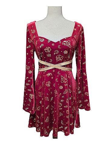 Disney by Her Universe Fantasia The Sorcerer's Apprentice Cocktail Dress (view 1)