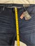 Avenue Solid Blue Jeans Size 24 - photo 9