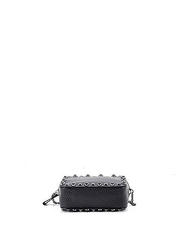 Valentino Garavani Rolling Rockstud Camera Crossbody Bag Leather with Cabochons (view 2)