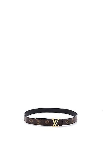 Louis Vuitton LV Initiales Reversible Belt Monogram Canvas and Leather Thin (view 2)
