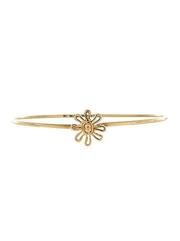 Tiffany & Co. Paloma Picasso Daisy Bangle Bracelet 18K Yellow Gold (view 1)