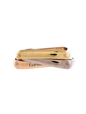 Cartier Trinity Cushion Ring 18K Tricolor Gold Medium (view 1)