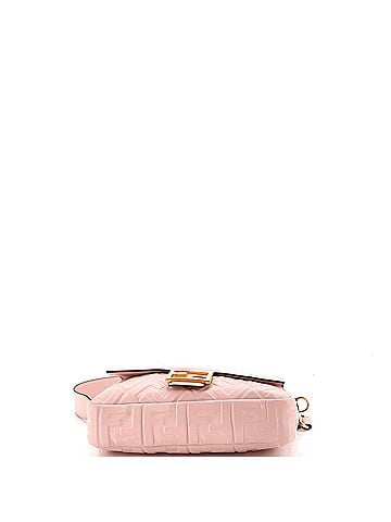 Fendi Baguette NM Bag Zucca Embossed Leather Medium (view 2)