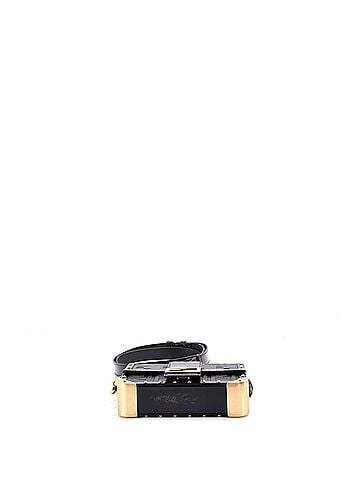 Fendi Baguette Trunk Bag Zucca Embossed Leather Mini (view 2)