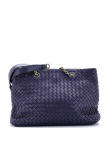 Bottega Veneta Double Chain Tote Intrecciato Nappa Medium (view 1)