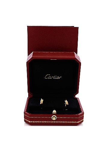 Cartier Trinity Hoop Earrings 18K Tricolor Gold 13mm (view 2)