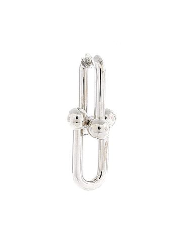 Tiffany & Co. Hardwear Link Earrings Sterling Silver XL (view 2)