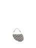 Christian Dior 100% Canvas Plain Blue Saddle Handbag with Strap Oblique Canvas Mini One size - photo 4