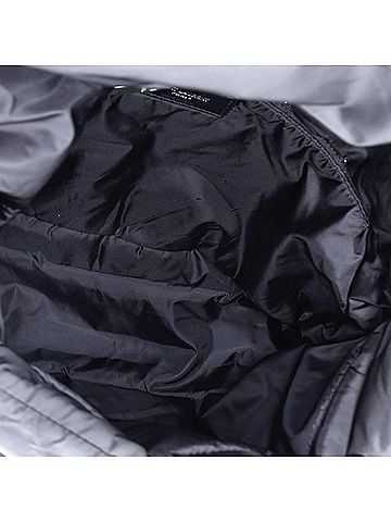 Saint Laurent Loulou Puffer Messenger Bag Quilted Econyl (view 2)