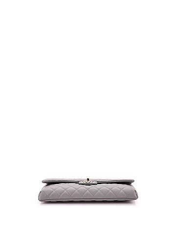 Chanel Classic Flap Clutch Quilted Caviar (view 2)