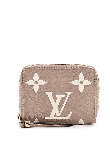 Louis Vuitton Zippy Coin Purse Bicolor Monogram Empreinte Giant (view 1)