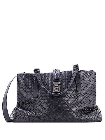 Bottega Veneta Roma Bag Intrecciato Nappa Medium (view 1)
