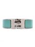 Hermès Blue Clic H Bracelet Enamel Wide One size - photo 1