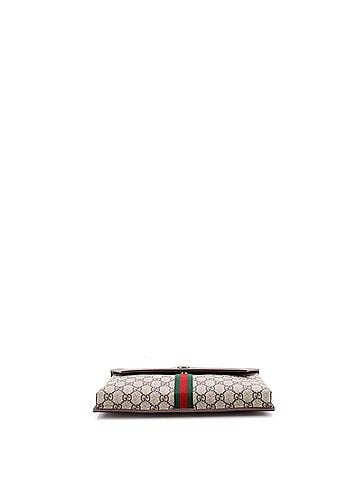 Gucci Ophidia Flap Clutch GG Coated Canvas Large (view 2)
