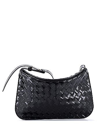 Bottega Veneta Cradle Fold Over Shoulder Bag Intrecciato Leather (view 1)