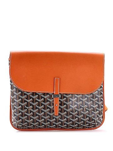 Goyard Coursier Messenger Bag Coated Canvas and Leather (view 1)