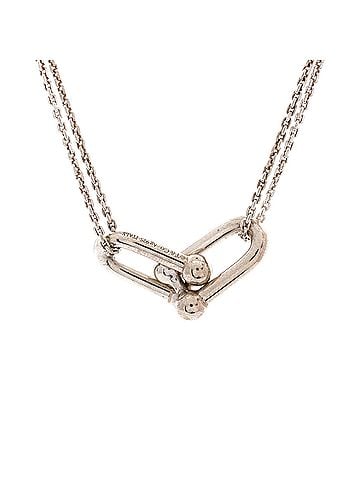 Tiffany & Co. HardWear Double Link Pendant Necklace Sterling Silver (view 1)