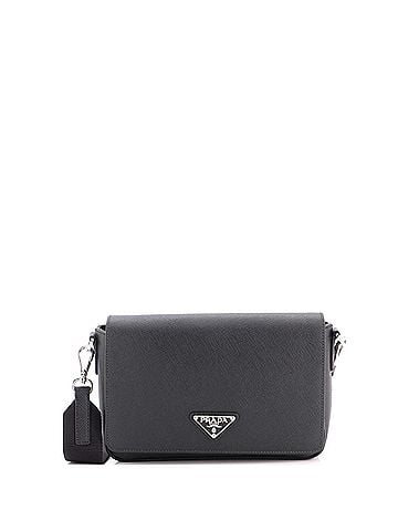 Prada Flap Messenger Bag Saffiano Leather (view 1)