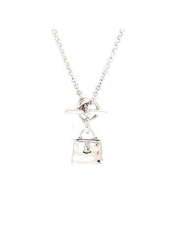 Hermès Amulettes Kelly Pendant NM Necklace Sterling Silver (view 1)